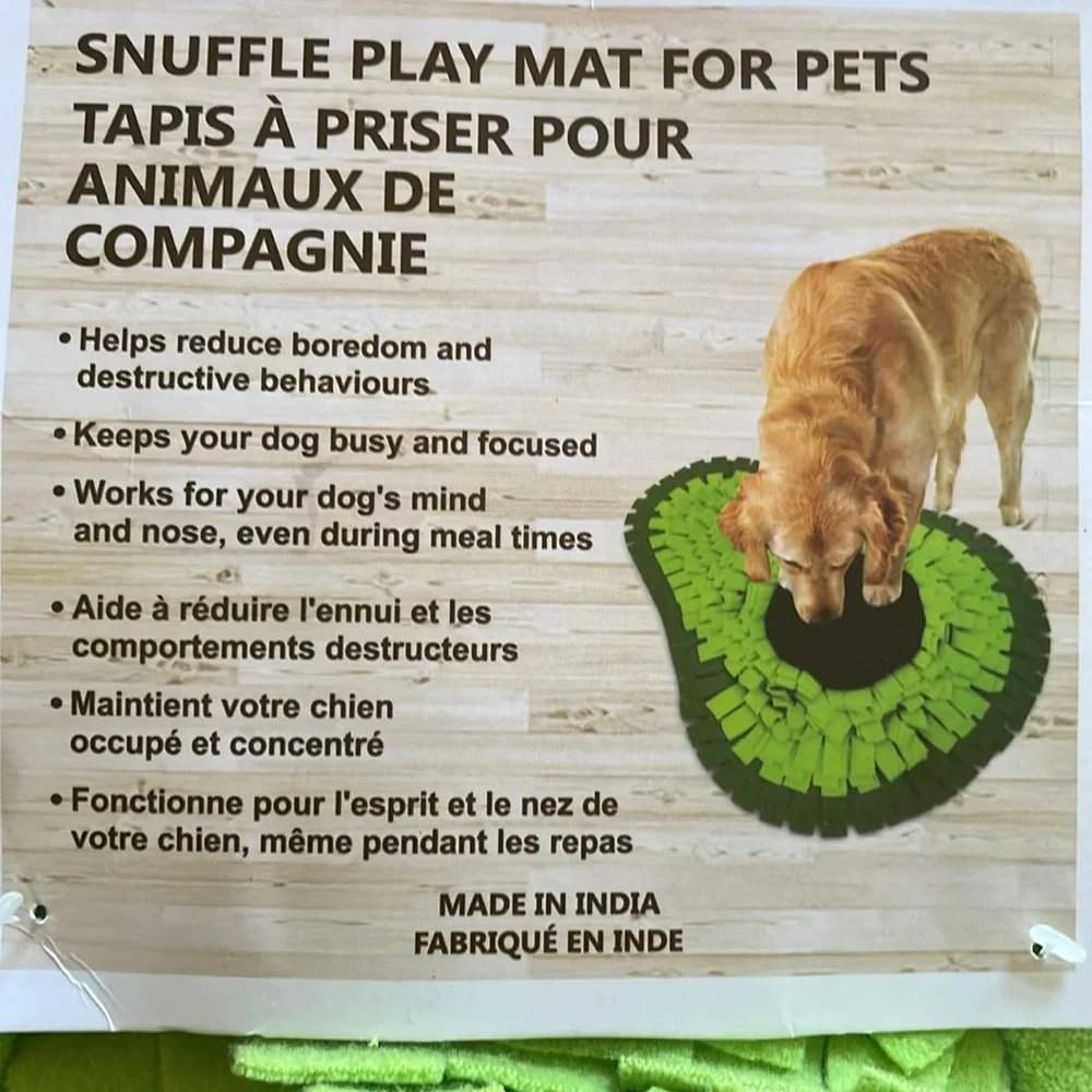 Fun snuffle play mat for your pet